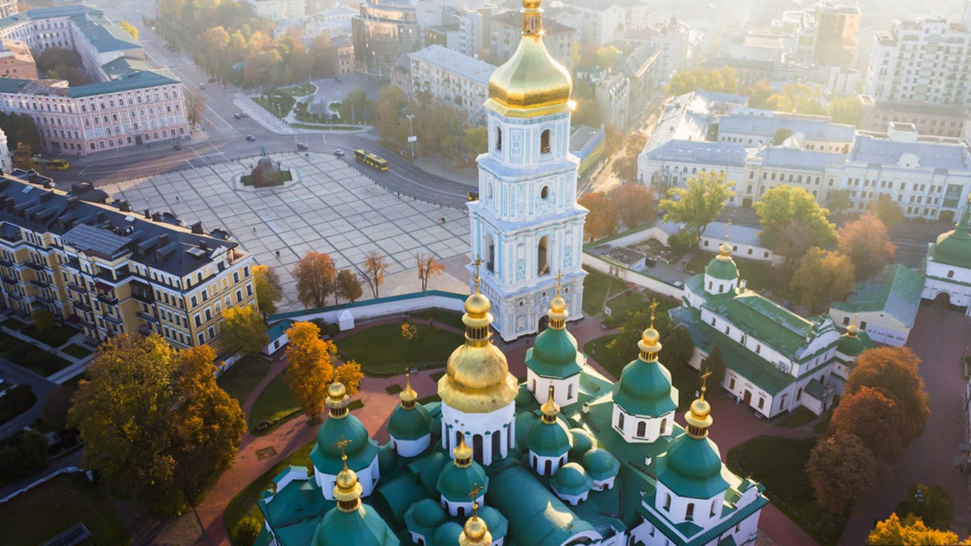 Новый крест на Софии Киевской: первые фото