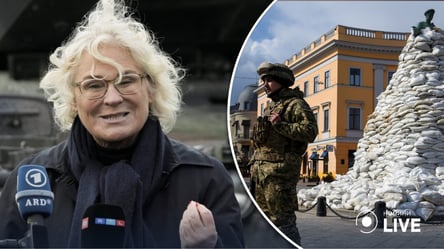 Министр обороны Германии тайно приехала в Одессу и скрывалась от российского обстрела: подробности визита - 285x160