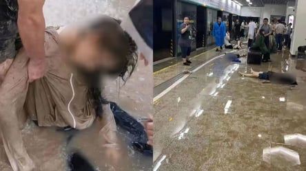 Масштабное наводнение в Китае: в провинции Хэнань Чжэнчжоу в метро погибли 12 человек. Видео - 285x160