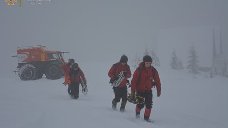 В Карпатах лавина накрыла группу туристов: пять человек оказались под толщей снега - 285x160