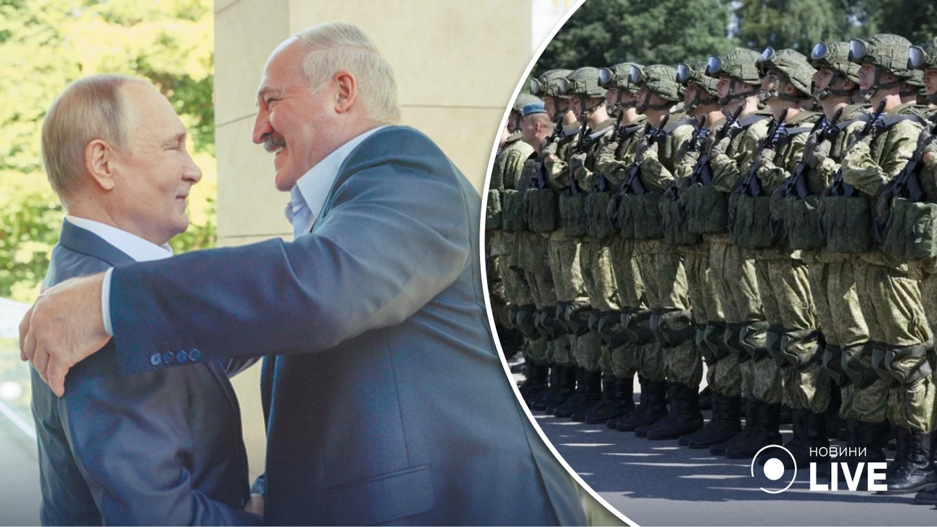 В Беларуси примут 20 тысяч российских военных
