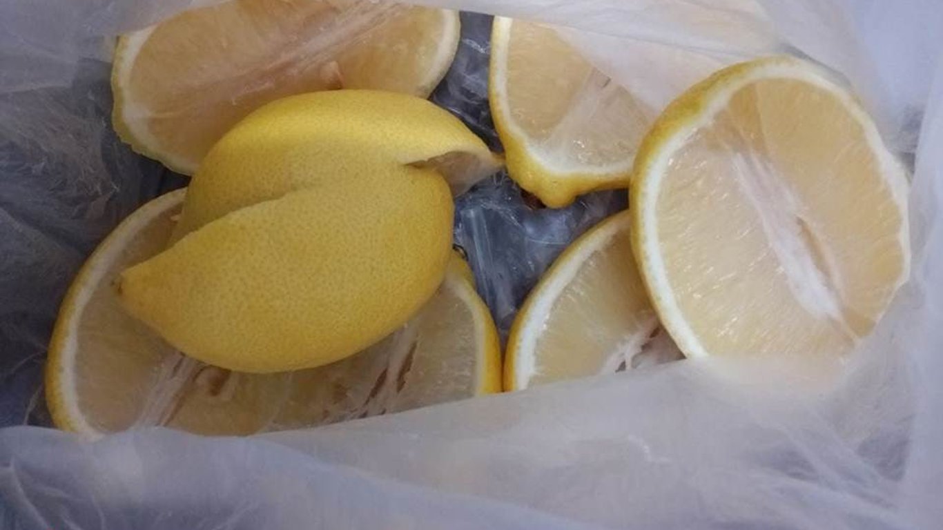 В Харьковский следственный изолятор пытались передать лимоны с наркотиками