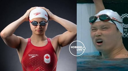 Канадська плавчиня взяла “золото” на Олімпіаді: її реакція розсмішила людей і стала мемом. Фото - 285x160