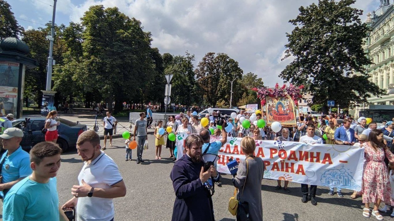 “Марш Традиционных ценностей”: в центре Одессы шествие в честь праздника Успения Пресвятой Богородицы