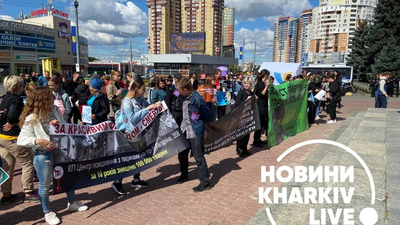 Всеукраинский марш за права животных в Харькове
