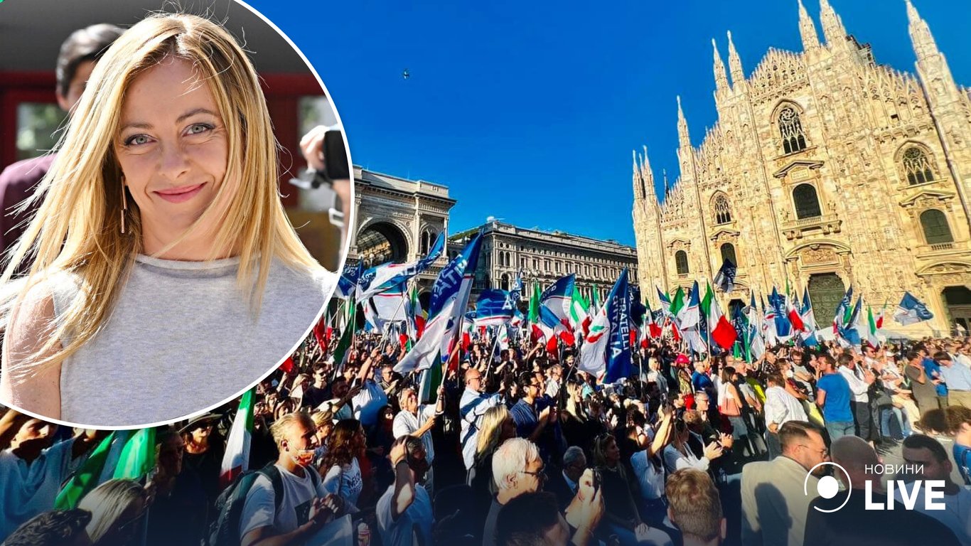 Майбутній прем'єр-міністр Італії Джорджія Мелоні: хто вона і як пов'язана з фашистами