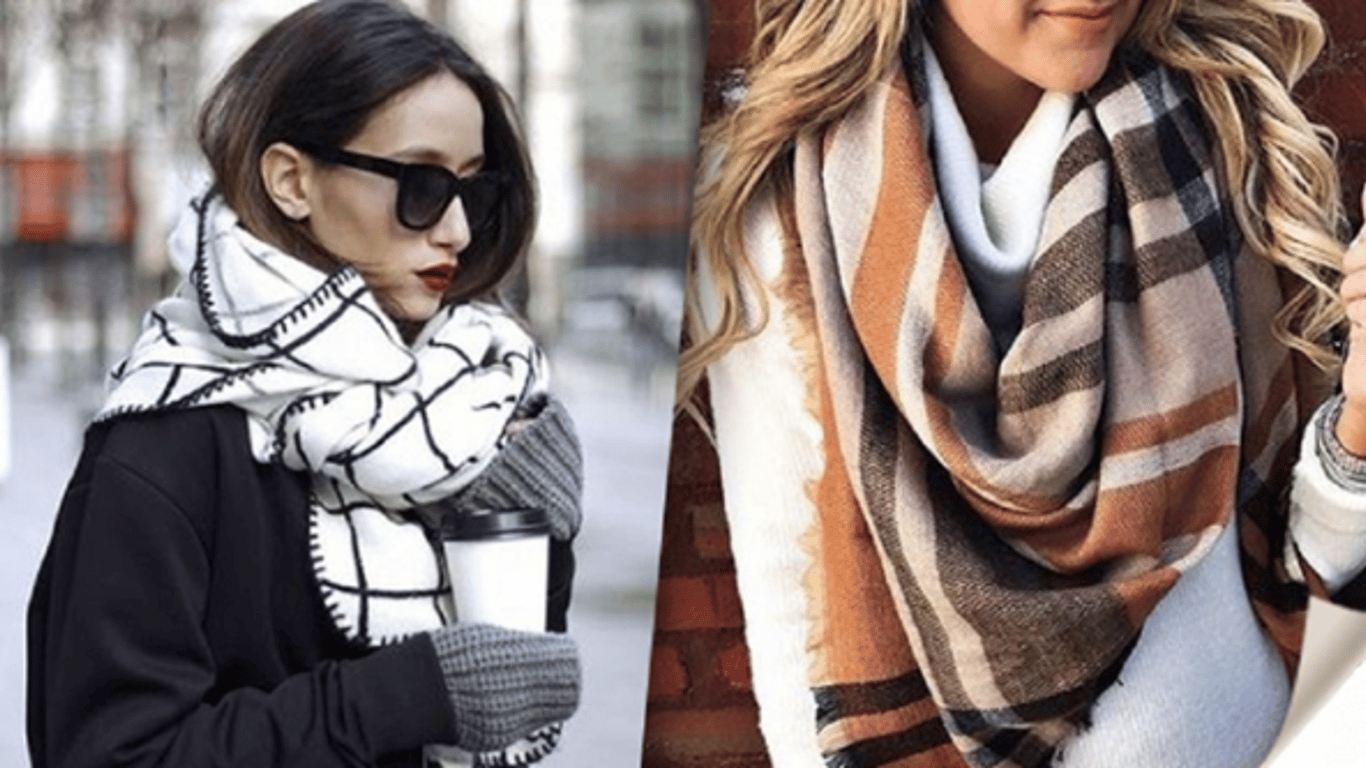 Як підібрати шарф до пуховика — модні поради 2021