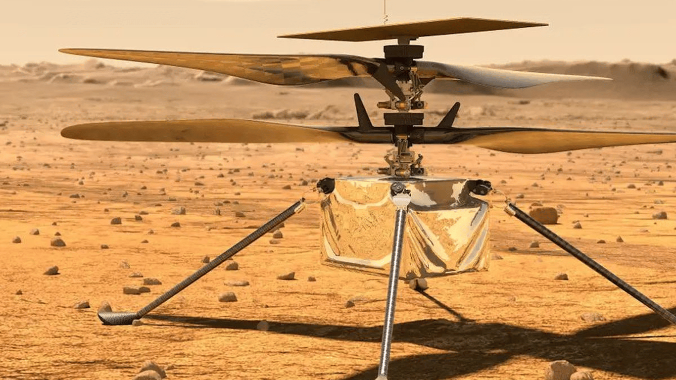 На Марсі через атмосферу вертольоту Ingenuity стало складно літати