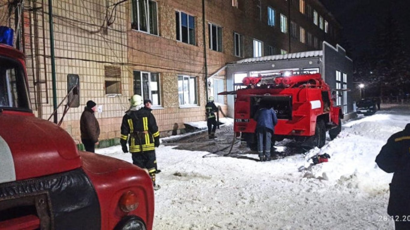 На Прикарпатье в больнице произошел взрыв