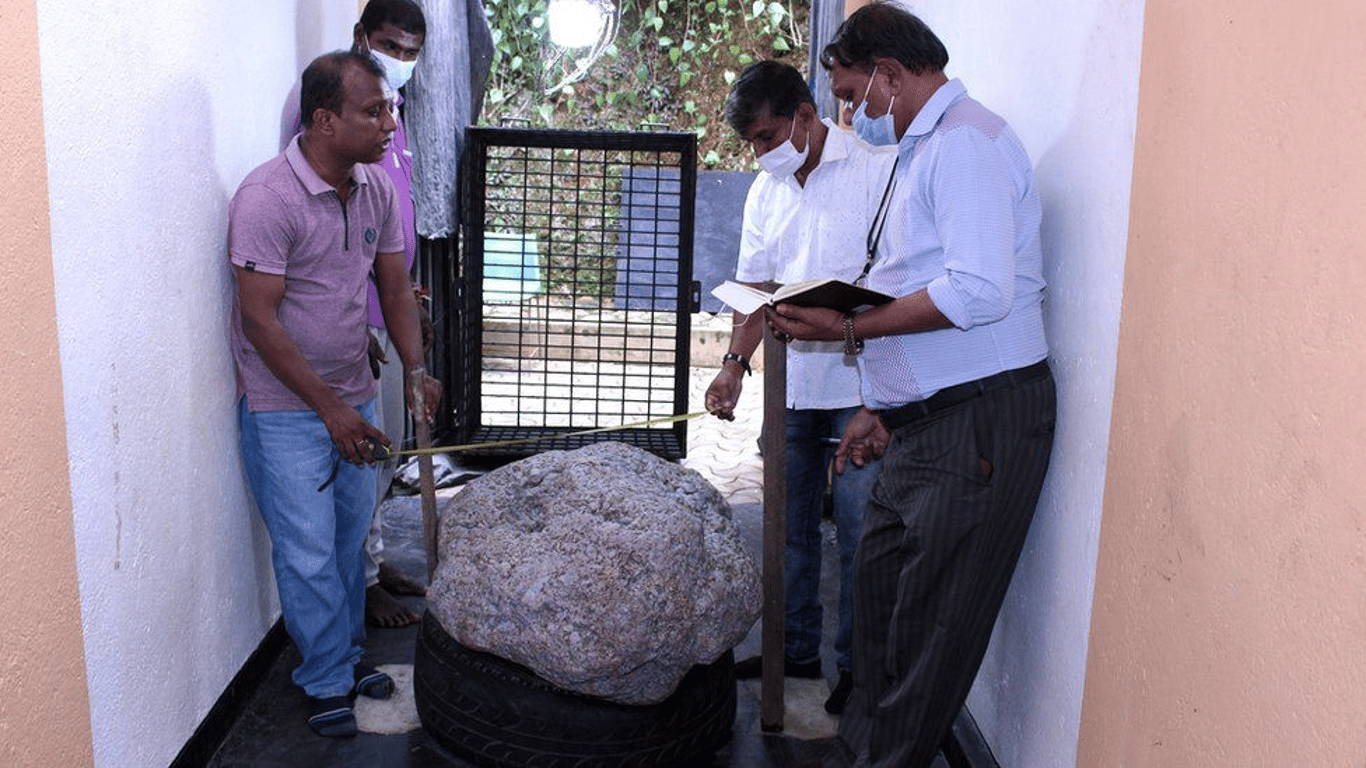 На Шри-Ланке нашли самый сапфир стоимостью до 100 млн долларов