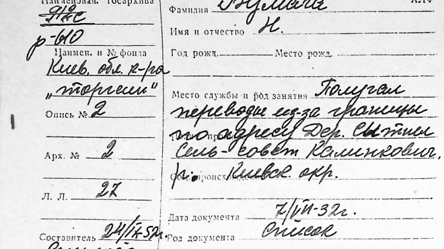 Власти СССР считали их "неблагонадежными": в Украине опубликовали картотеку, в которой 135 тысяч фамилий - 285x160