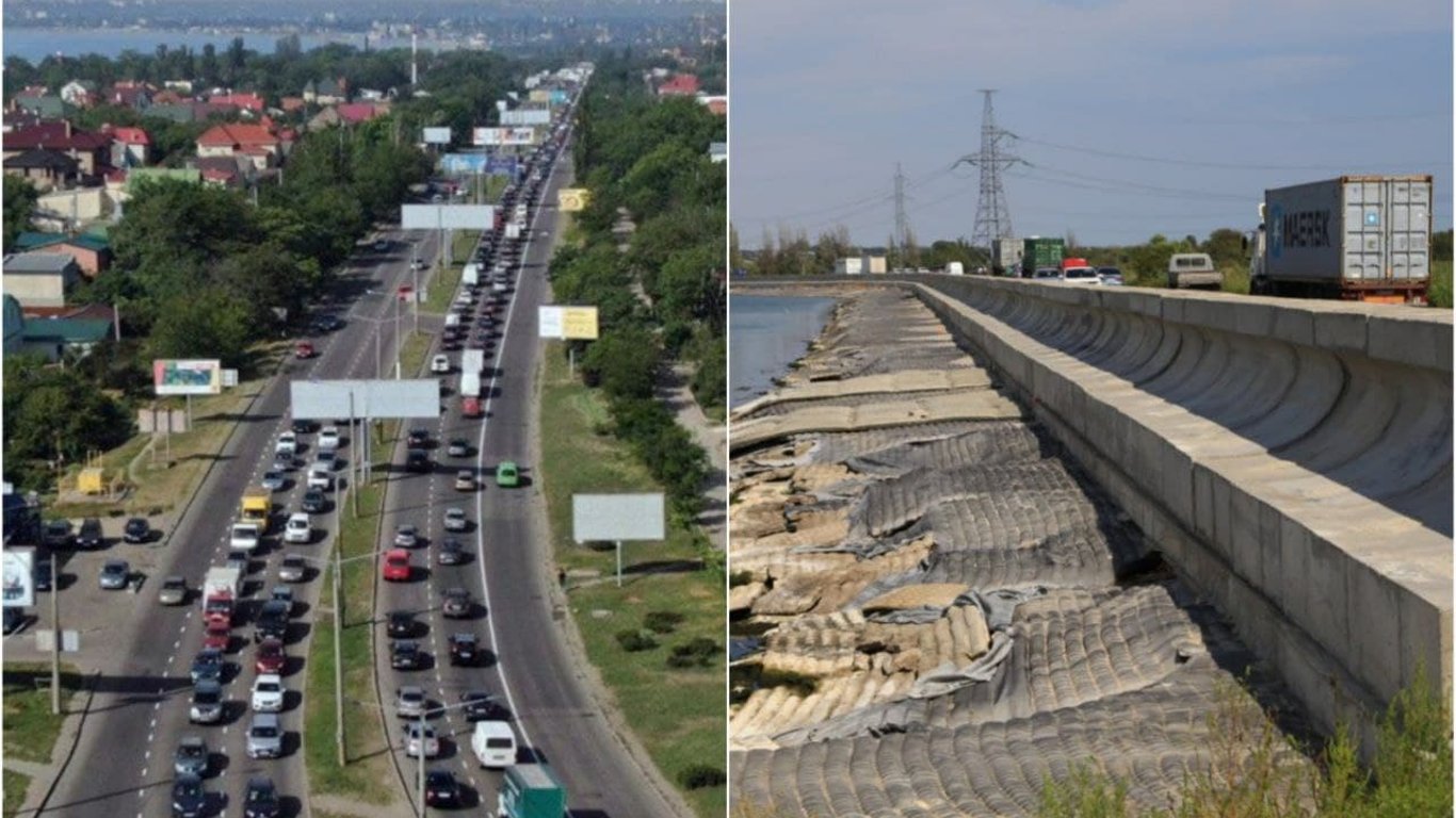Одеська мерія відповіла, коли дорога на селище перестане тонути і асфальт стане рівним