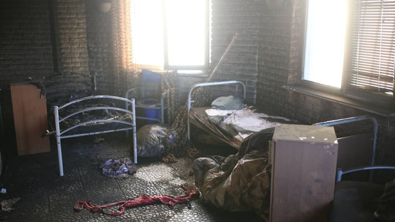 В Днепре горел дом престарелых, погибли пять человек