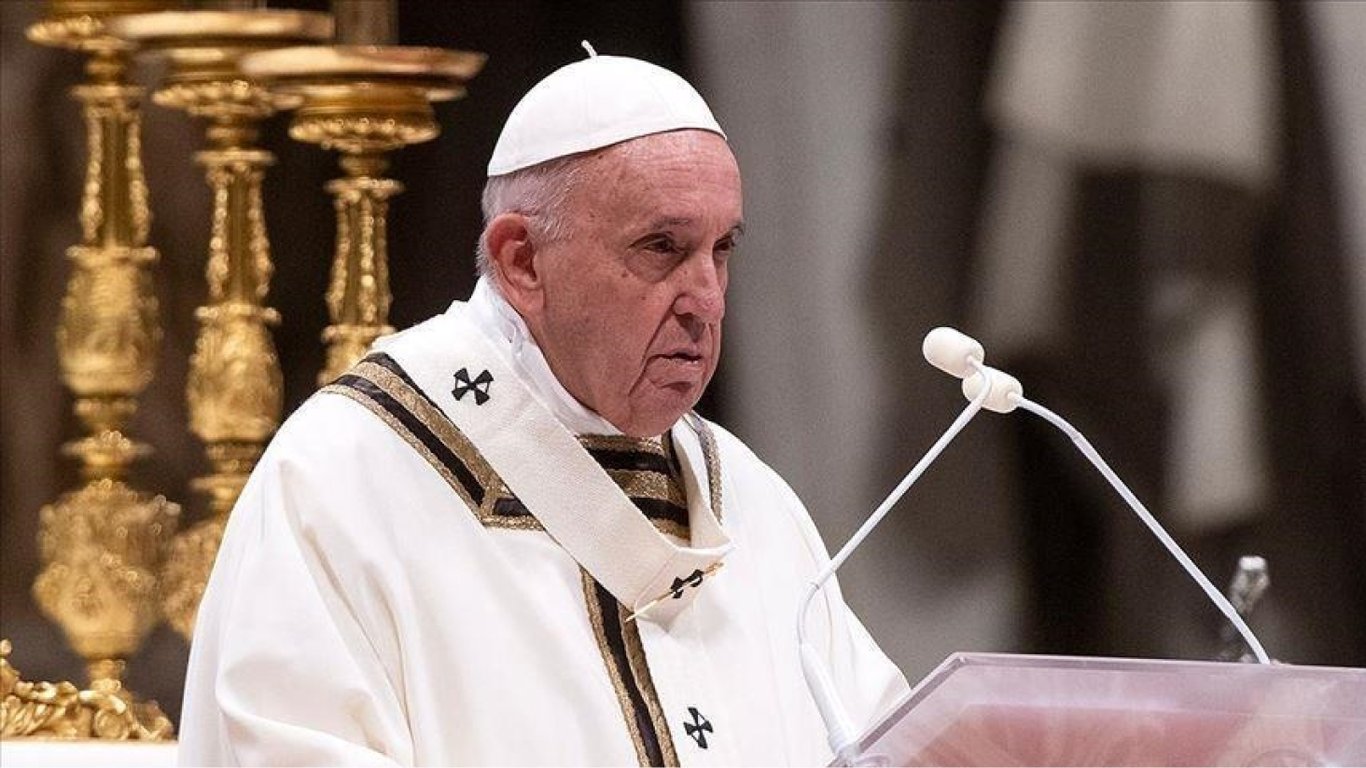 Папа Римський заявив, що на Різдво мріє отримати мир в Україні