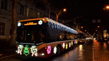 Парад тролейбусів та солодощі замість ялинок: які новорічні заходи підготували для одеситів - 285x160