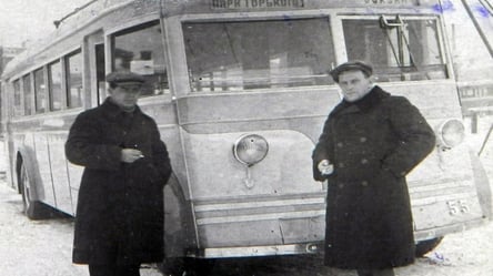 "Рогатий" транспорт в Харкові: показали, як виглядав перший тролейбус. Архівне фото та історія - 285x160