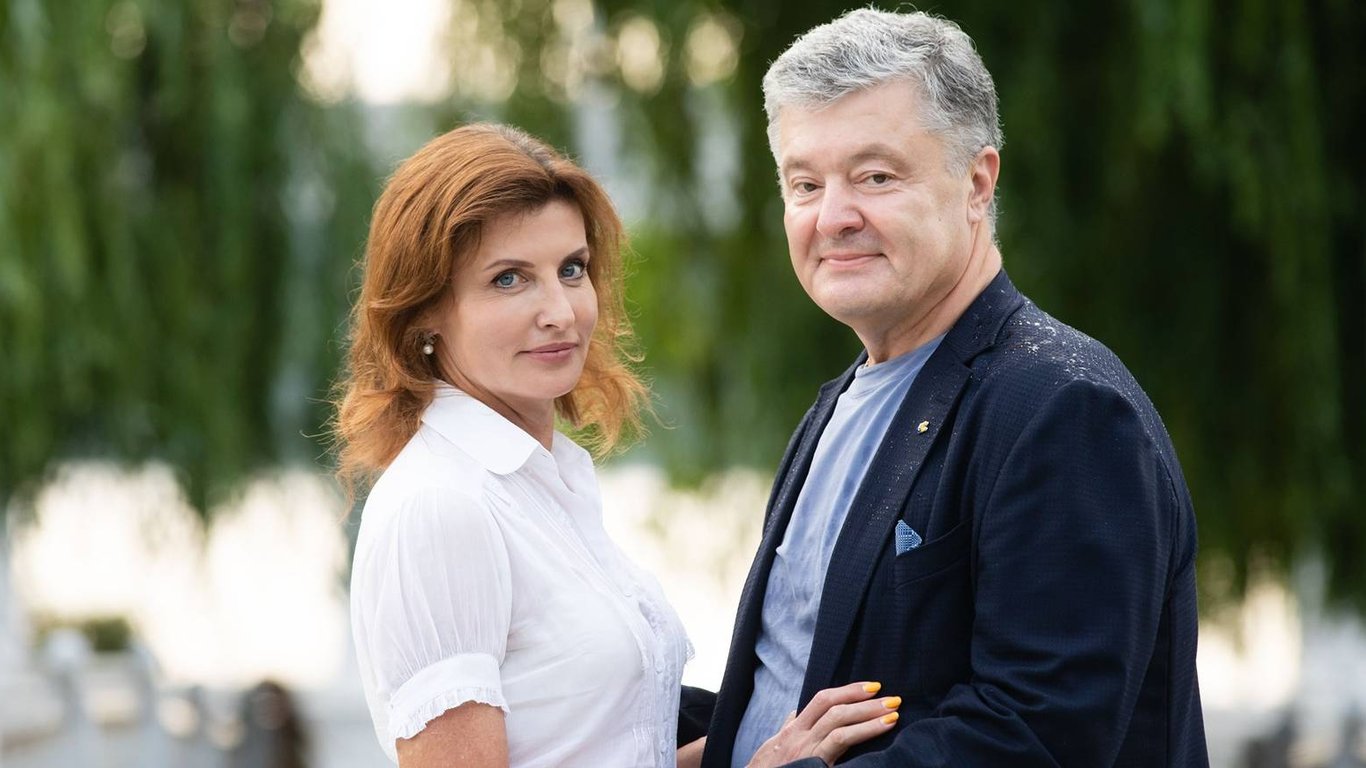 Петр Порошенко нежно признался в любви жене Марине - трогательное фото