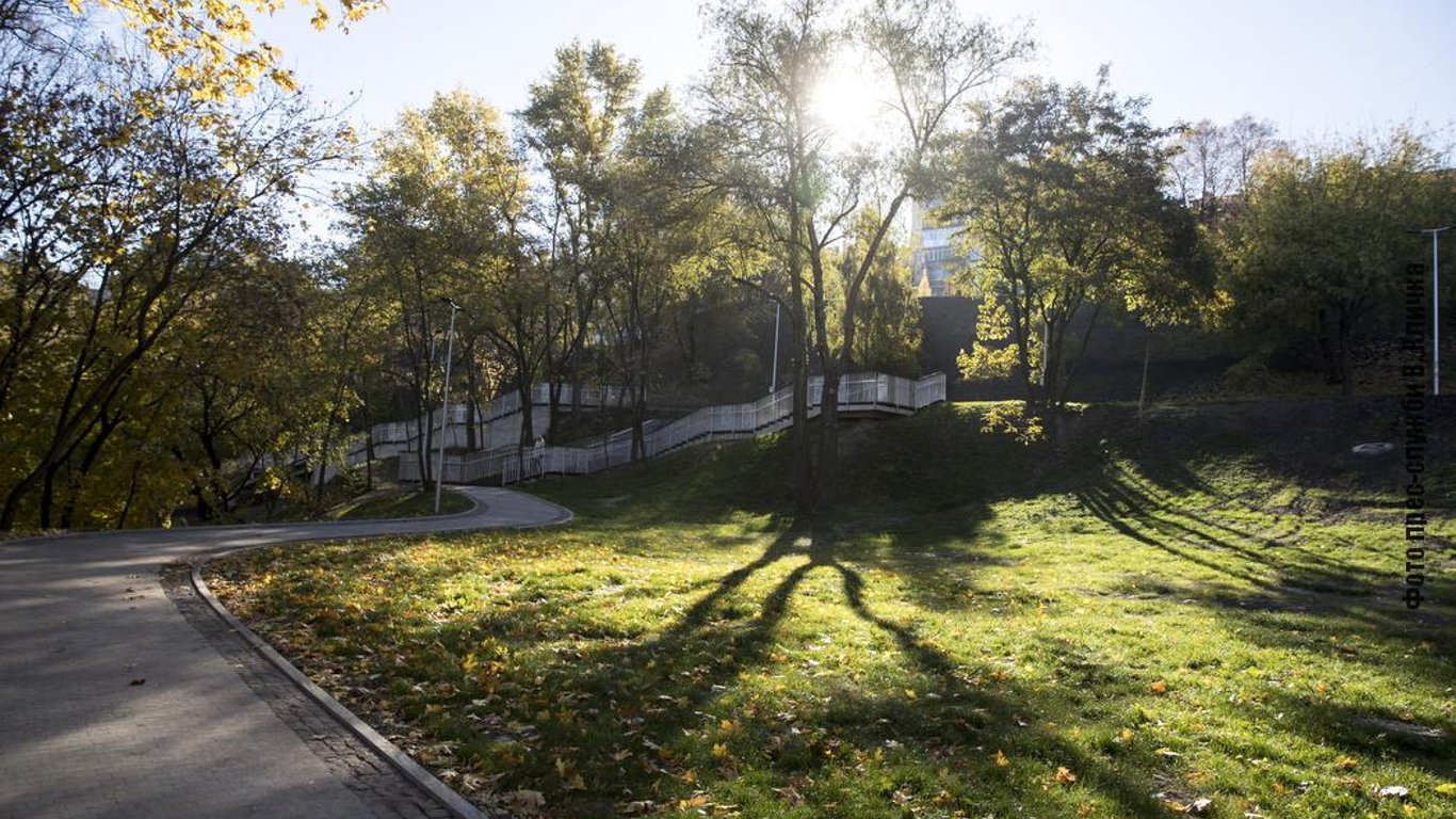 Реконструкция парков Киева - как выглядит обновленная Пейзажная аллея