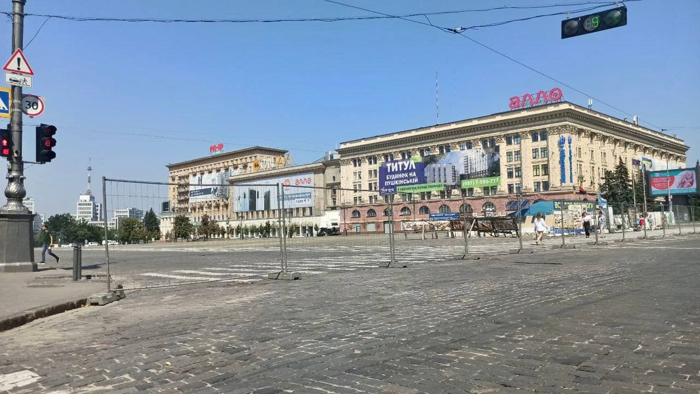 В Харькове перекроют площадь Свободы