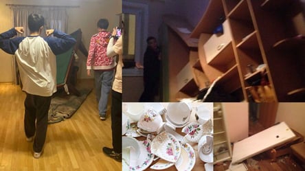 Сломанная техника, дрова из мебели и рвота на полу: как развлеклись подростки в арендованном доме под Одессой - 285x160