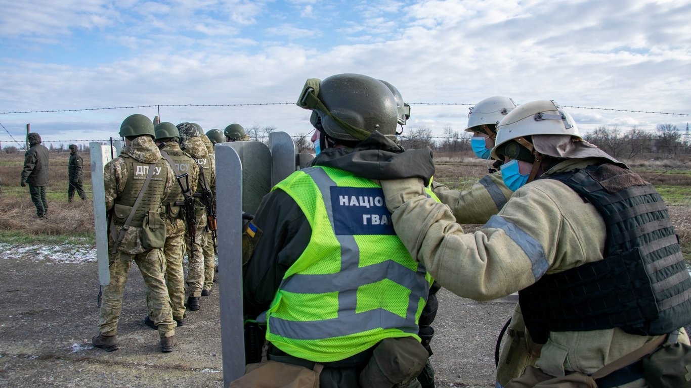 В Одесской области пограничники совместно с правоохранителями прошли обучение