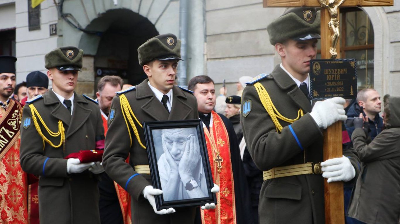 Юрия Шухевича похоронили во Львове.