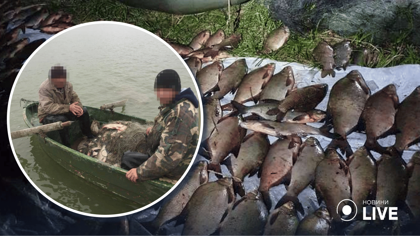 Поліція на Одещині затримала браконьєрів