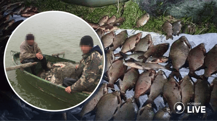 Поліція на Одещині затримала двох браконьєрів: чоловіки наловили риби на 300 тисяч гривень - 285x160