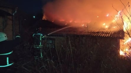 Огонь распространялся быстро: в Одесской области сгорела летняя кухня. Фото - 285x160