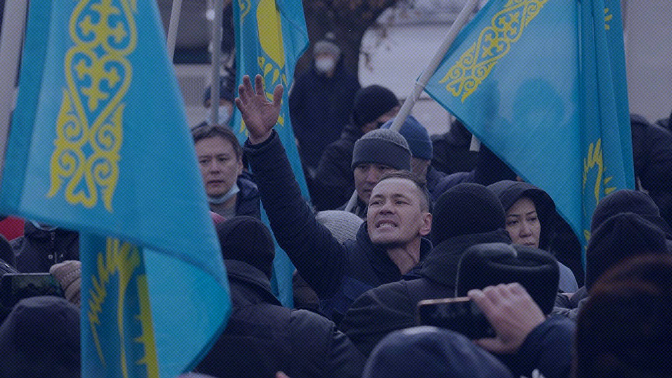 Казахстан охватили массовые протесты из-за повышения цен на газ, люди протестуют против власти Назарбаева