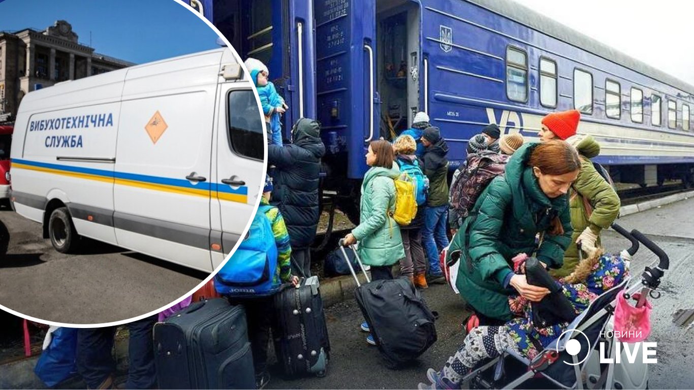За псевдоминирование эвакуационного поезда житель Одесской области отвечал перед судом