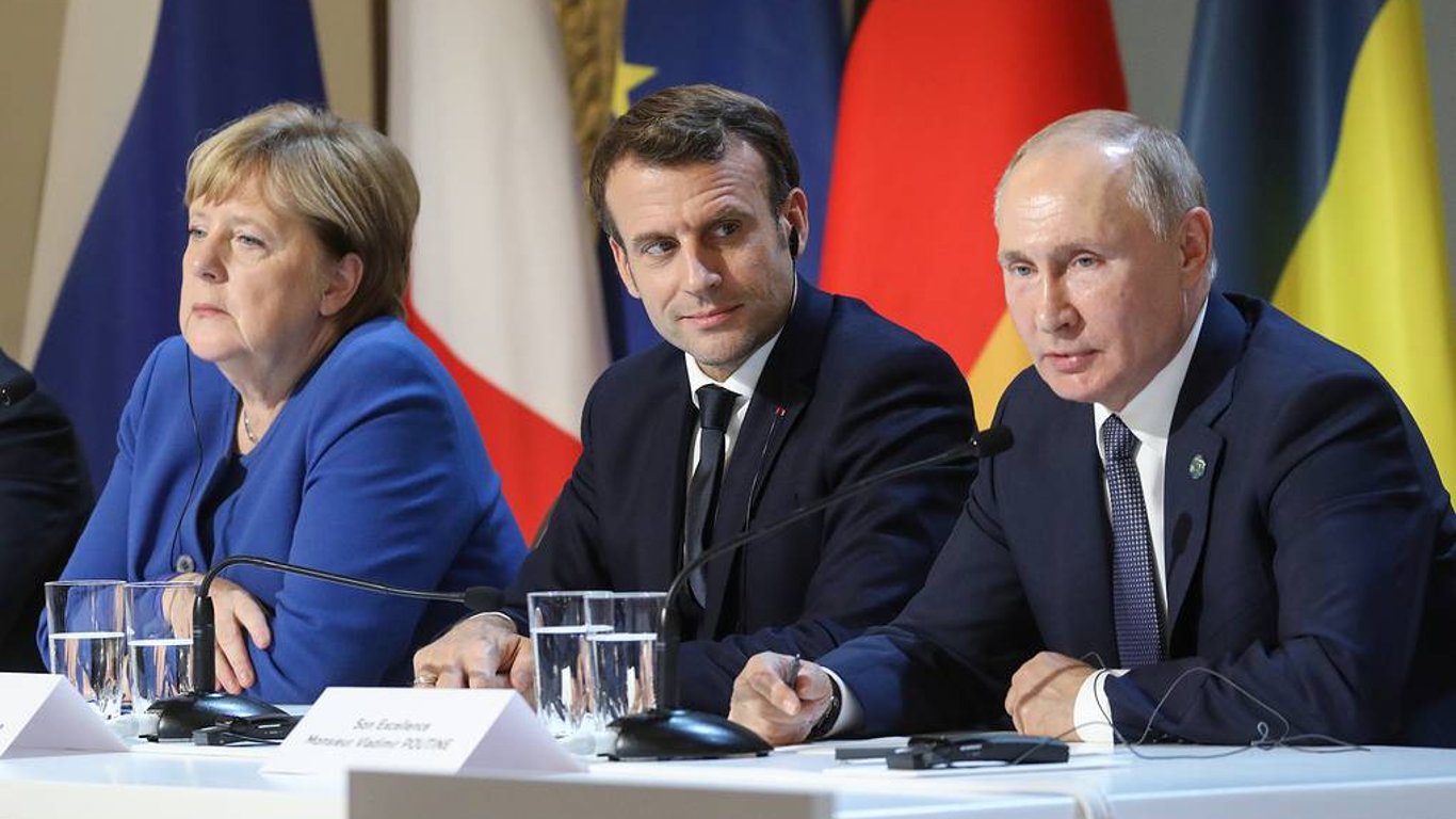 Путин поговорил с Макроном и Меркель: о чем говорили лидеры государств
