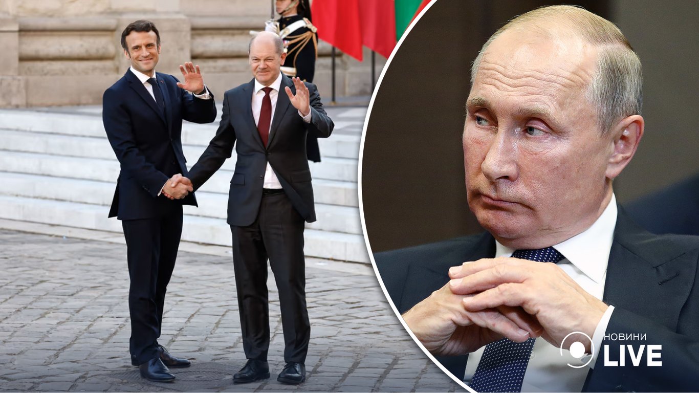 Путин перестал общаться с Макроном и Шольцом, потому что те не прислушиваются к его требованиям