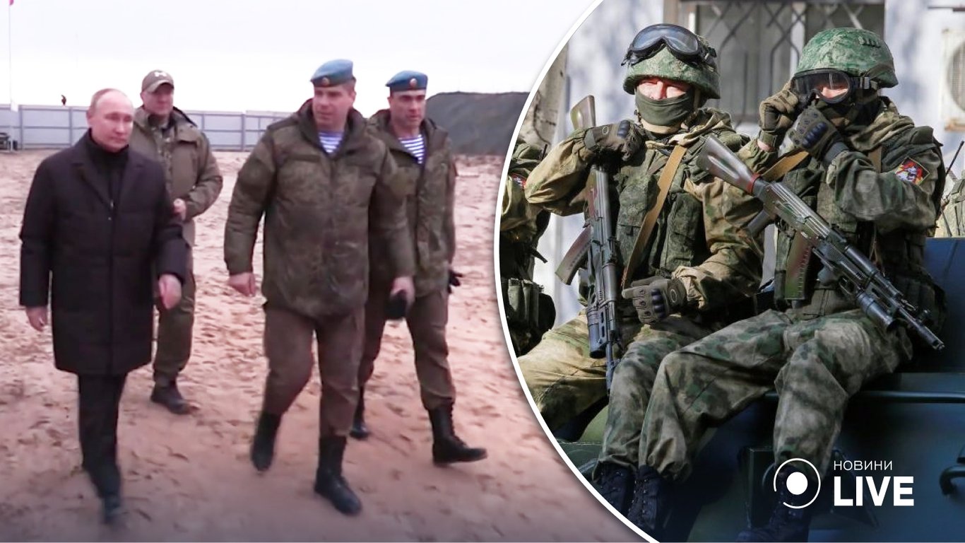 Путин посетил полигон, на котором готовят оккупантов к войне с Украиной