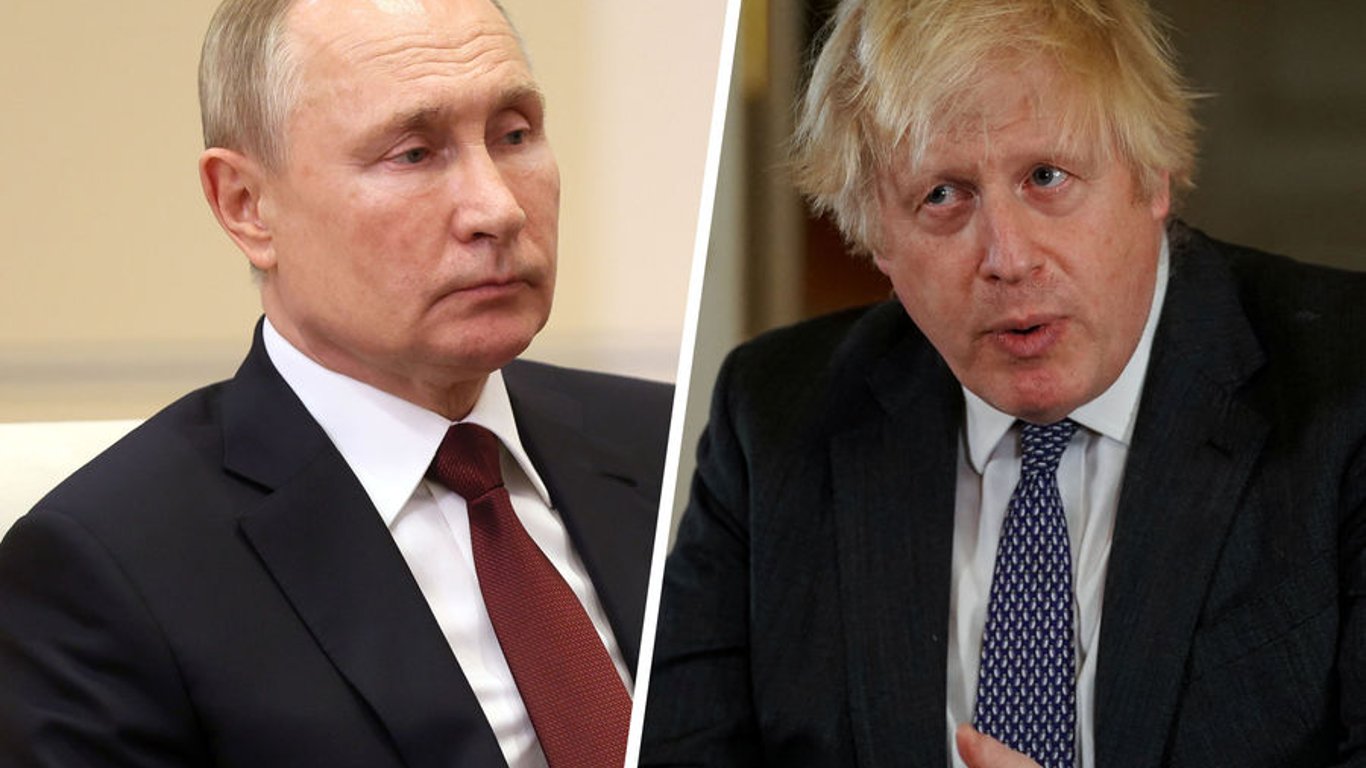 Путін образився на заяви Джонсона: МЗС росії викликає британського посла