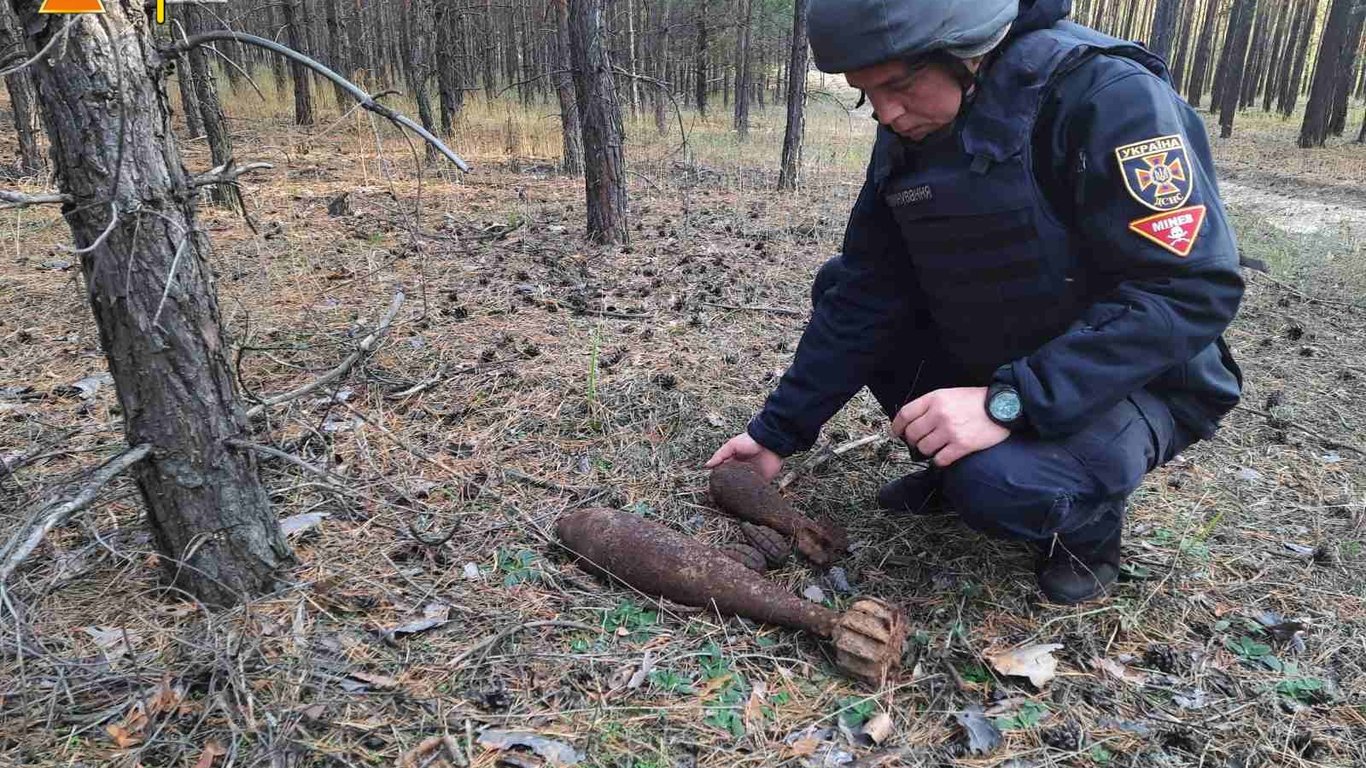ДСНС в Харківській області виявила десятки боєприпасів часів Другої світової війни
