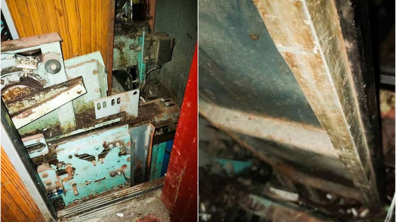 Ремонтировать не собираются - в Одесской области местный житель разбил лифт