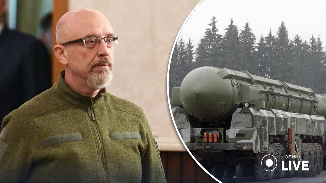 Міністр оборони розповів, чи є ризик застосування росією ядерної зброї