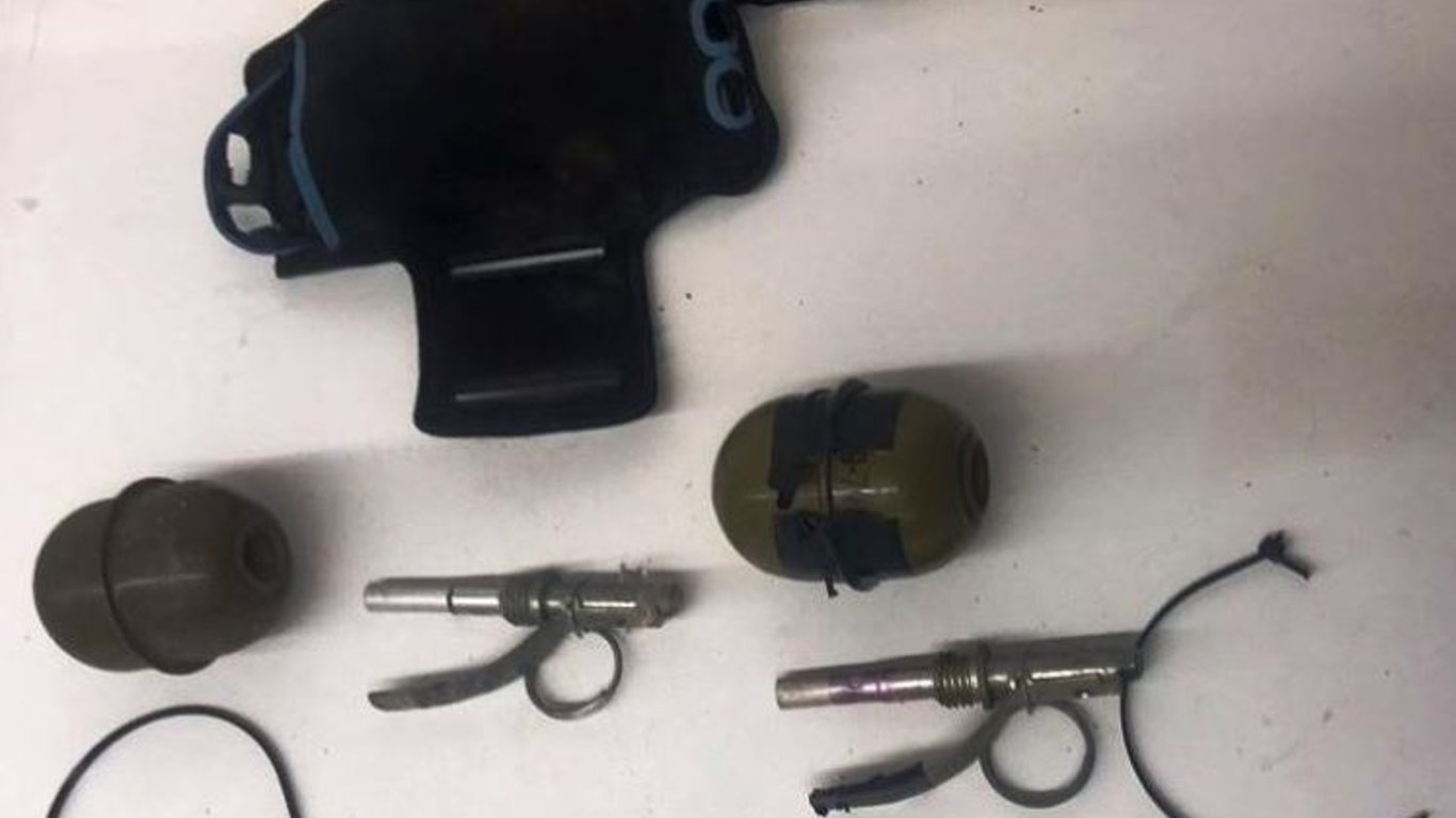 В Одессе у харьковчанина изъяли 5 гранат