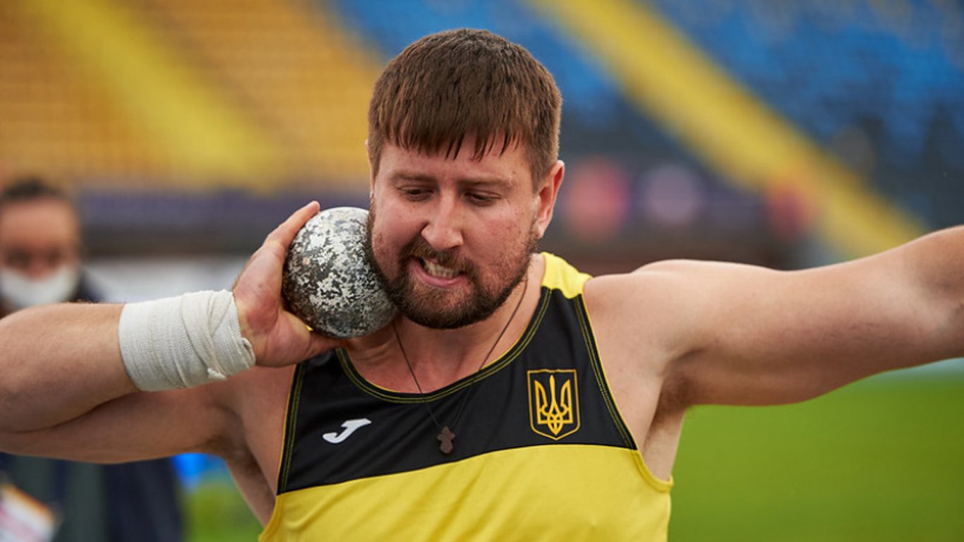 Украинец Данилюк завоевал "серебро" в толкании ядра на Паралимпиаде в Токио