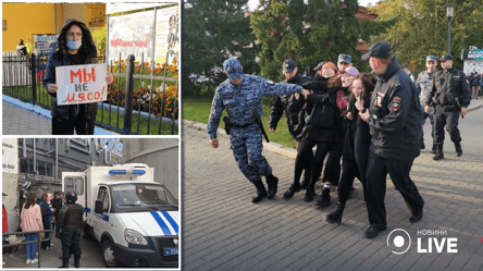 Россияне продолжают протестовать против мобилизации: полиция массово избивает и задерживает митингующих - 285x160