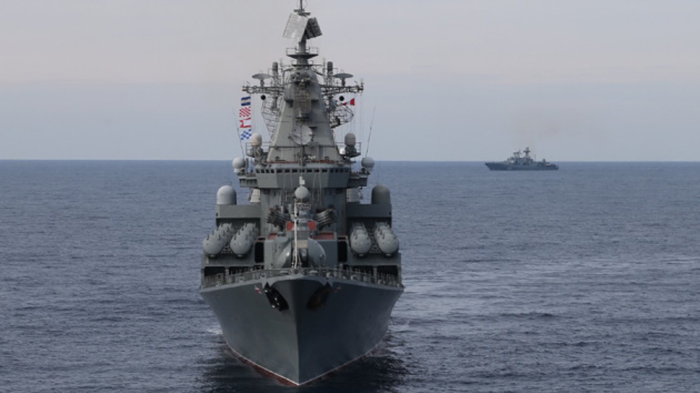 Скільки ракетних кораблів росіян у Чорному морі