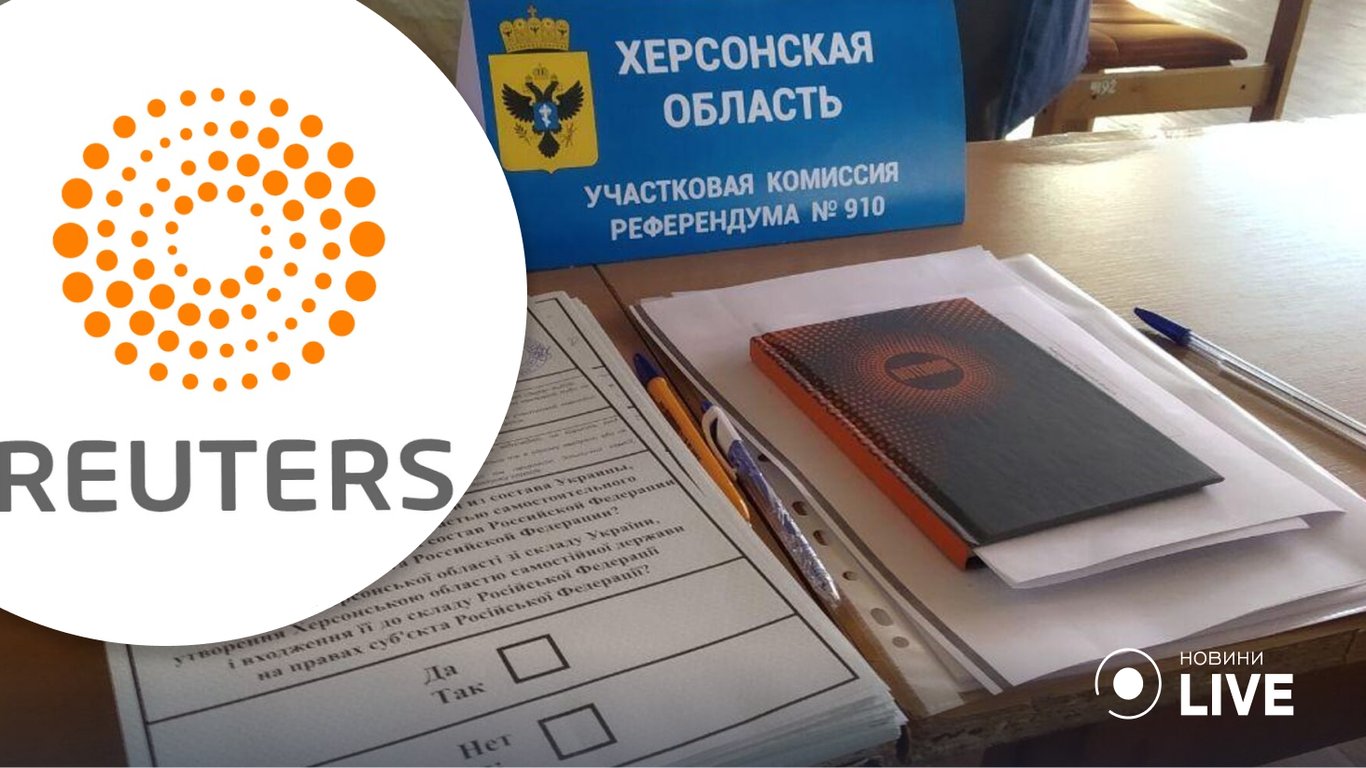 Reuters и AFP попали в скандал из-за освещения референдумов в Украине