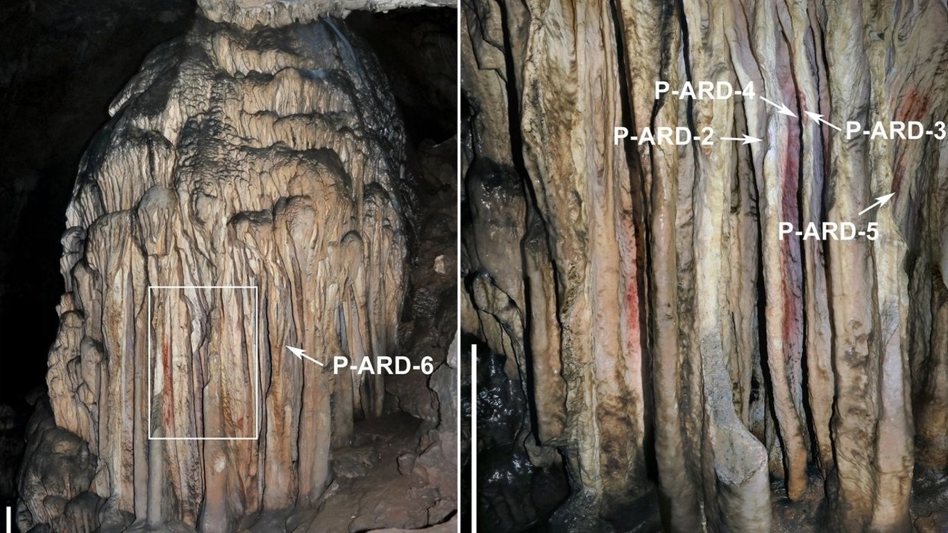 Древние рисунки в испанской пещере сделали неандертальцы 65 тысяч лет назад