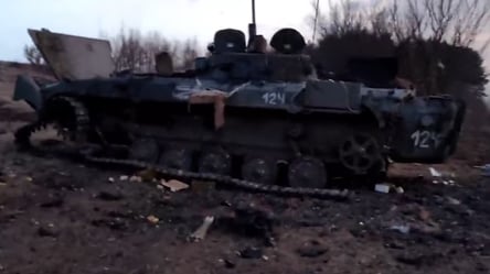 ЗСУ зупинили дві колони танків окупантів під Ізюмом. Відео - 285x160