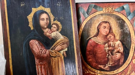 Из Украины пытались вывезти 10 старинных икон. Фото - 285x160
