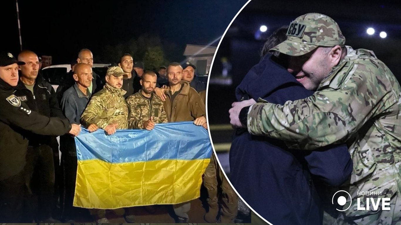 В СБУ показали зворушливе відео повернення полонених в Україну