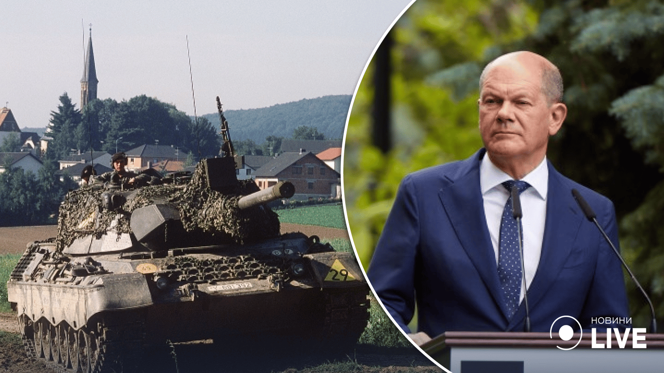 Шольц розповів, чому Німеччина не дає Україні танків
