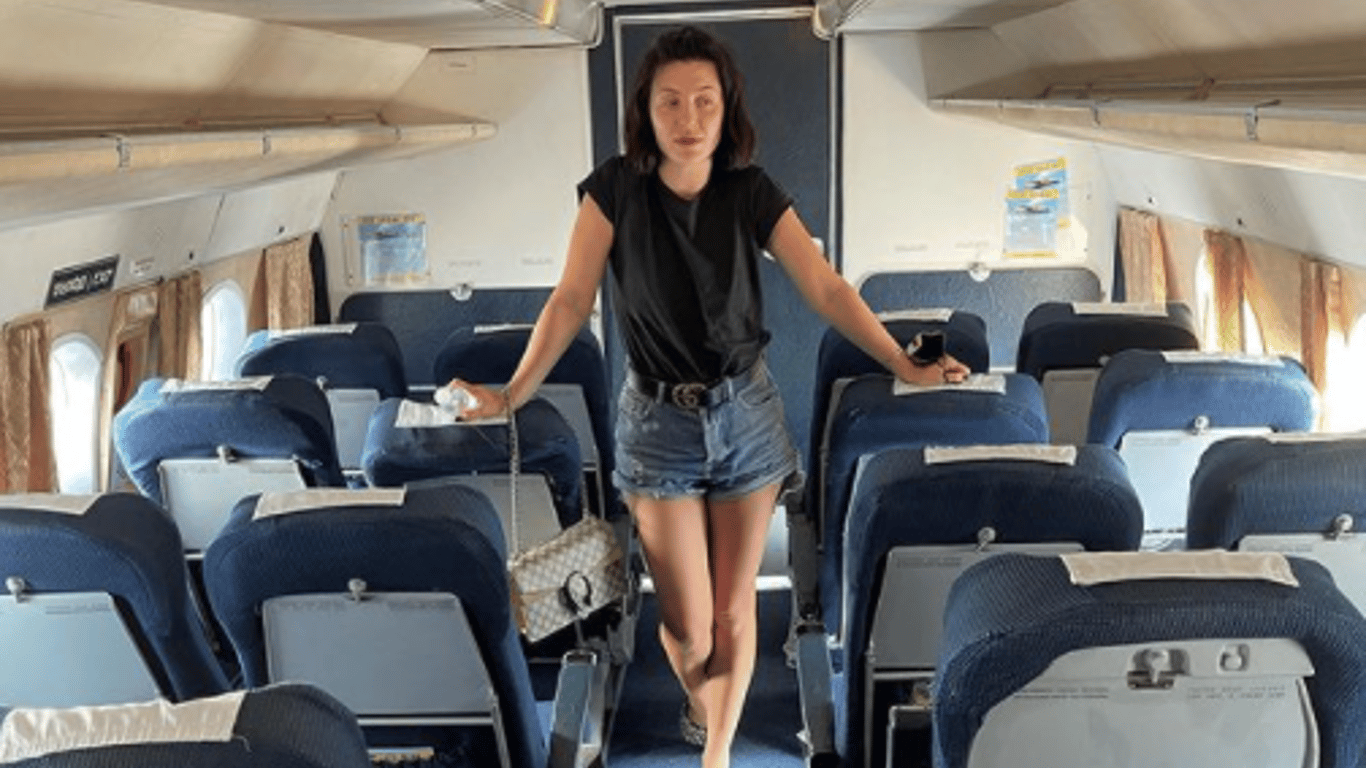 Снежана Бабкина возмутилась состоянием украинского самолета