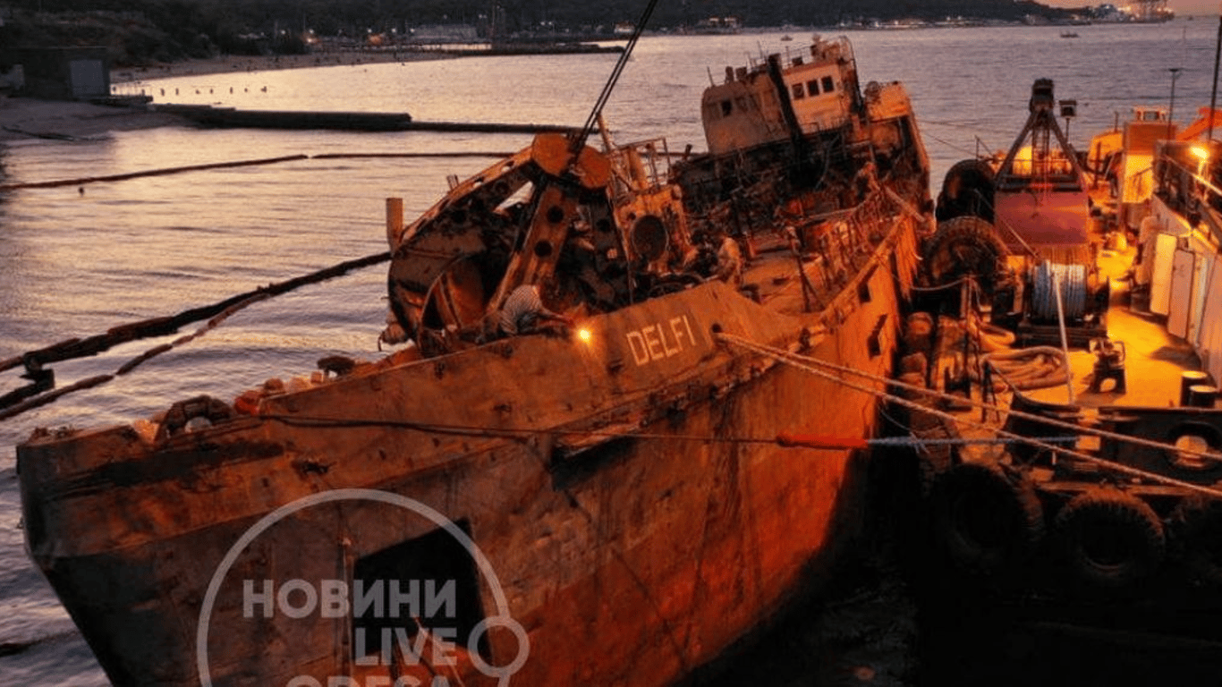 Танкер Delfi распылят на металлолом - Новости Одессы